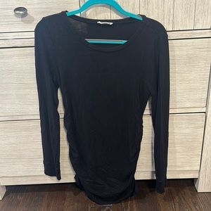 Maternity long sleeve top.